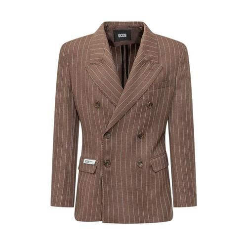 지씨디에스 수트 자켓 C2MBQA193A174 386M PINECONE BROWN