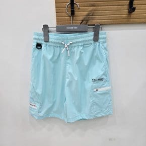배색지퍼4부팬츠   2425P271_SH