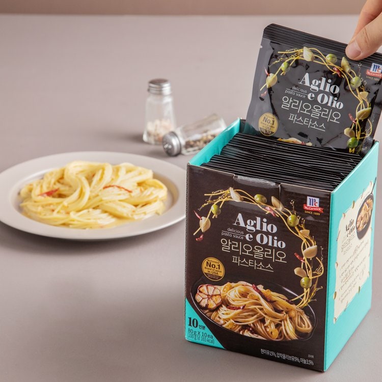 맥코믹 알리오올리오 파스타소스 80g X 10입, 믿고 사는 즐거움 SSG.COM 맥코믹 알리오올리오 파스타소스 80G X 10입, 믿고 사는 즐거움 Ssg.Com