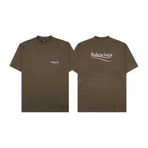 [라벨루쏘] [발렌시아가] 라지 핏 폴리티컬 캠페인 티셔츠 641675 TKVJ1 2463
