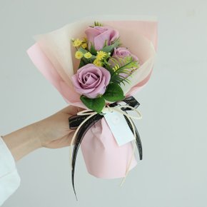 샹스 미니 꽃다발 (라벤더) 생일 졸업 학예회 재롱잔치 꽃다발