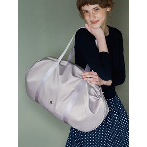 Aurora Shirring Duffle Big Bag_Lilac