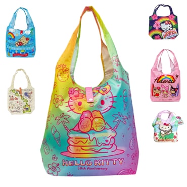그레이맨션 산리오 키티 하와이 익스클루시브 폴더블백 Kitty Hawaii bag