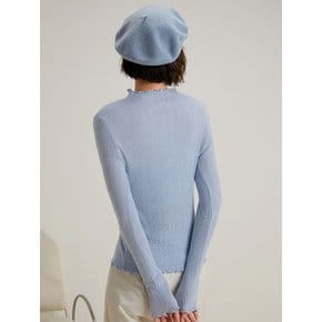 LS_Wave half-turtleneck top_4color