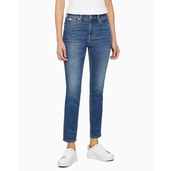 Calvin Klein Jeans 여성 하이라이즈 스키니핏 앵클 37.5 청바지(J222906)