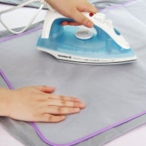 내열 망사 다림질 천 다리미 매트 시트 패드 다림판 다림질판 받침 의류손상방지 그물망 받침대