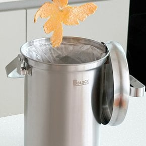 올스텐304 음식물 쓰레기통 3L  실리콘 수세미걸이 증정