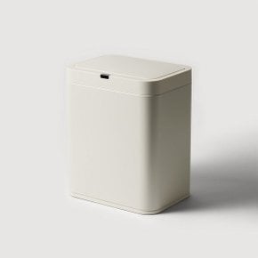 센서 스테인리스 휴지통 13L 오프화이트 J73N902055400