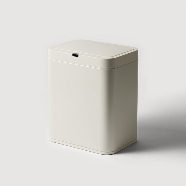 센서 스테인리스 휴지통 13L 오프화이트 J73N902055400