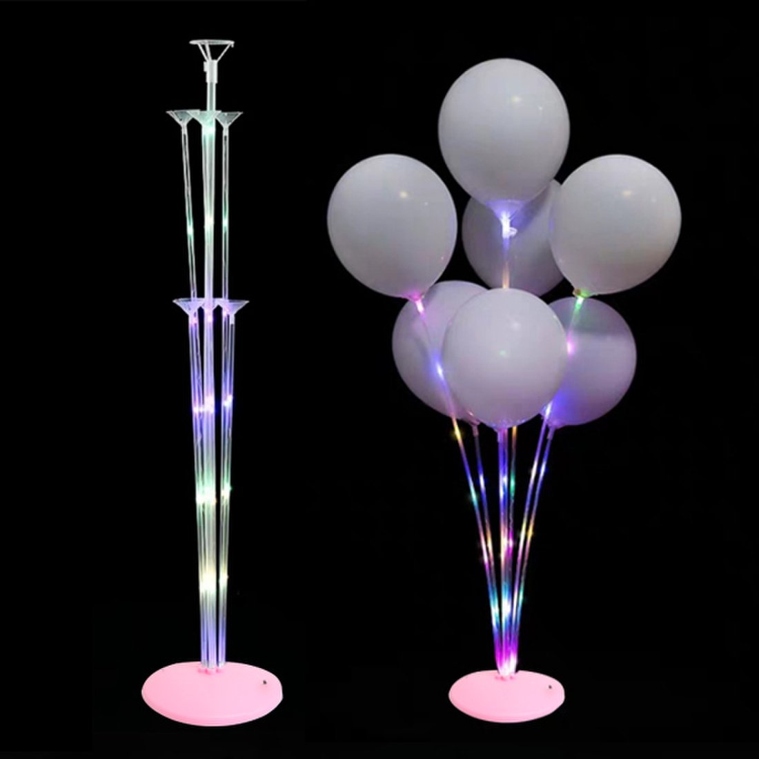 Led풍선다발꽂이(핑크) Led 풍선 다발 꽂이 컵스틱 파티 장식 용품 막대 생일 셀프 데코 이벤트 아트, 신세계적 쇼핑포털 Ssg. Com