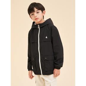 *시즌오프30%*[BEANPOLE KIDS] 캐주얼 등교 점퍼  블랙 (BI4139U045)