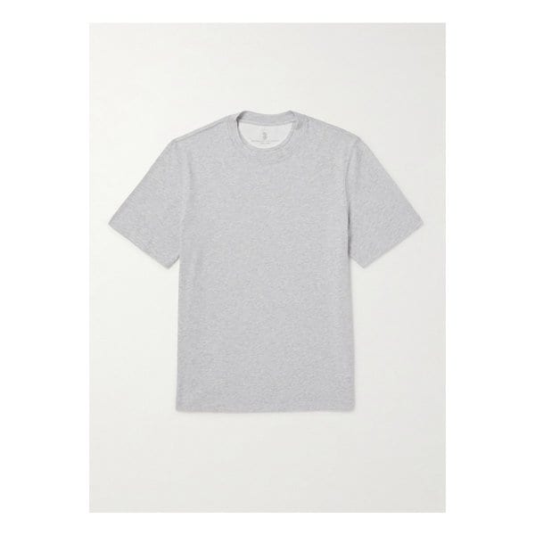 브루넬로쿠치넬리 코튼 저지 티셔츠 1647597341958363