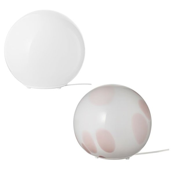 FADO 파도 유리 탁상스탠드 25cm 전구미포함 무드등 인테리어조명 테이블램프 취침등