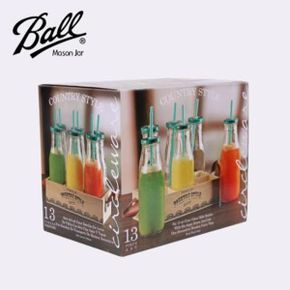 볼 메이슨자 에메랄드 밀크보틀 13p 세트 15oz(420ml)