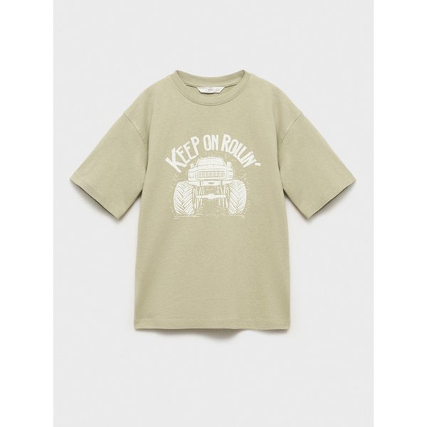 KIDS 티셔츠 PARK1 Khaki 17031202