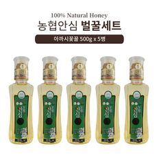 NS홈쇼핑 한국양봉농협 농협안심 1등급 아까시꽃꿀 500gX5병[35038113]