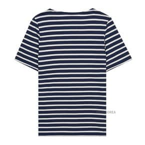 [세인트 제임스] SS25 공용 레반트 티셔츠 9863 51 MARINE ECRU 114524
