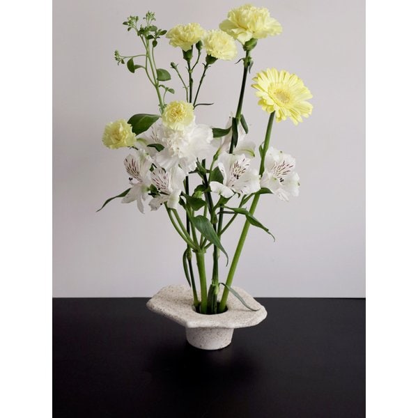 스트라이프 미니 유리 화병 작은 꽃병 3type