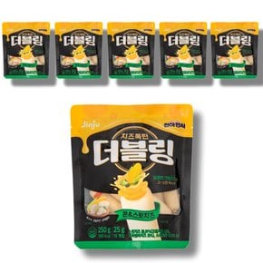 진주햄 천하장사 더블링 콘&스윗치즈 소시지 250g(25g x 10개입) 6봉