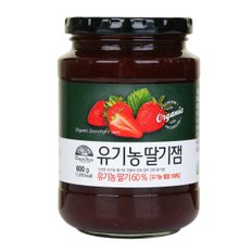 오가닉스토리 유기농딸기쨈600g