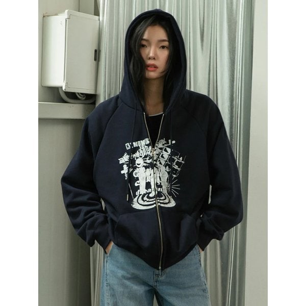 드리밍 래글런 후드집업 3color