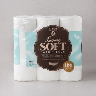 노브랜드 Luxury Soft Bath Tissue 50M*18
