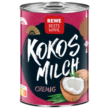  레베 REWE Beste Wahl 베스트발 코코넛 밀크 크림 통조림 400ml