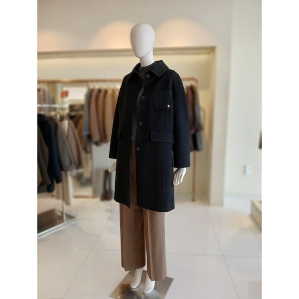 [여주점] 씨씨콜렉트 스탠카라울캐시미어코트 E254msg162