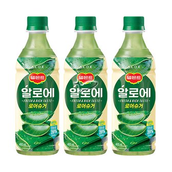  델몬트 알로에 400ml x 10개