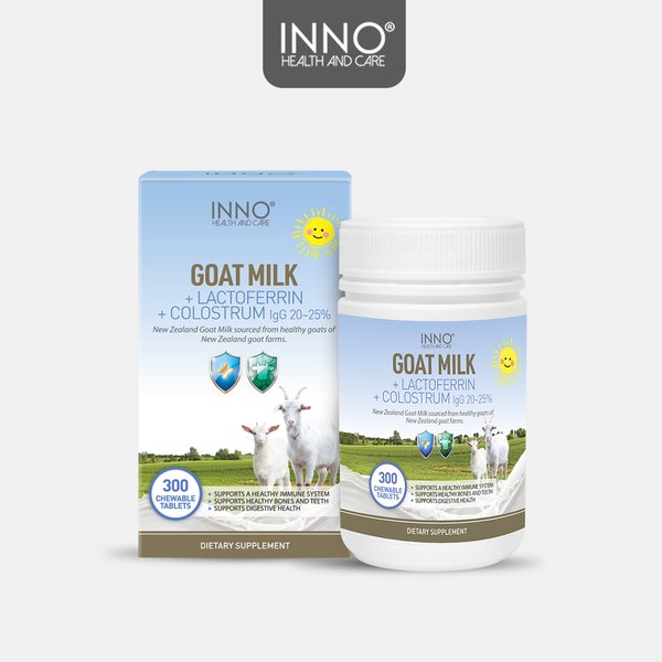 뉴질랜드 Inno Health 이노헬스 산양유 락토페린 초유 300정