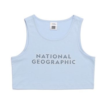 내셔널지오그래픽 【특가할인20%▼】W 크롭 민소매 티셔츠 N242WTS120(전2종)(정상가:59,000원)