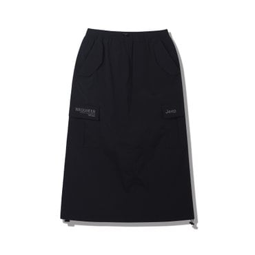 지프 24S/S 지프 여성전용 왜고니어 후다포켓 스커트 JP2SKF050