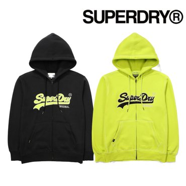SUPERDRY N-PACK 빈티지 2WAY 후드집업 (SDUHUFO05)