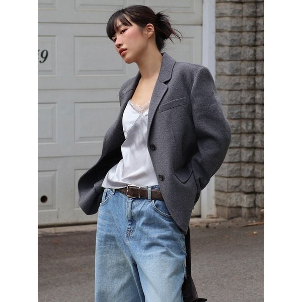 [단독]에일린 울 핸드메이드 자켓 / AILEEN WOOL HANDMADE JACKET_3colors