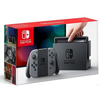  Nintendo Switch 본체 (닌텐도 스위치) [Joy-Con (L)  (R) 회색] (캠페인 선불 번호 없음)