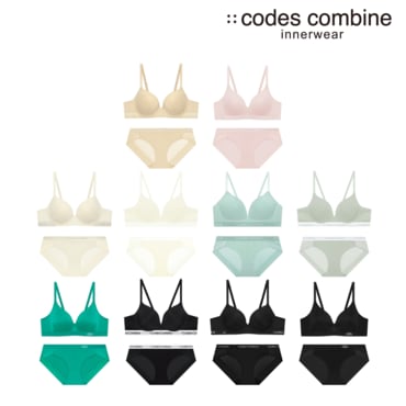 코데즈컴바인이너웨어 노와이어세트 10종택1(CDWBR552+162+153+912)