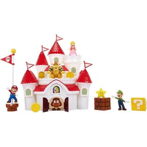 Jakks Pacific Nintendo 슈퍼 마리오 디럭스 머쉬룸 킹덤 캐슬 루