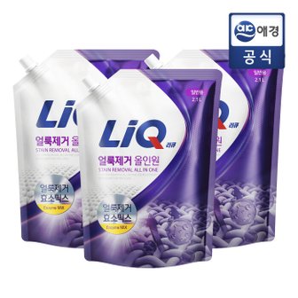 리큐 얼룩제거세탁세제 리필 2.1Lx3개 일반