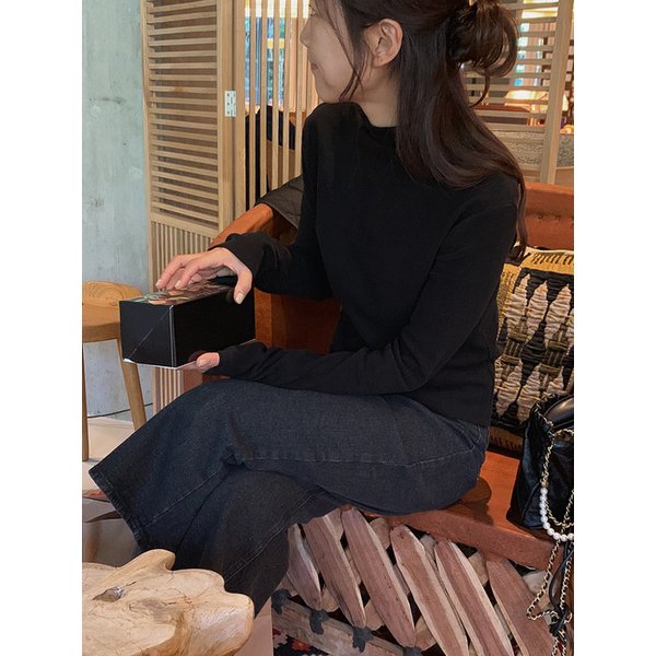 워밍 모크넥 반폴라티_BLACK