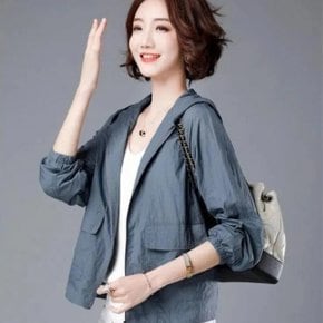 여성 자켓 간절기 여름 의류 방수 여자 초경량 바람막이 아우터