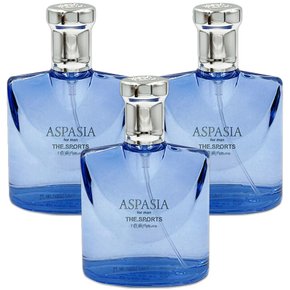 (3개) 아스파시아 오드 퍼퓸 포 맨 남자향수 더 스포츠 50ml