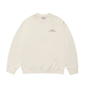 UPSIDE DOWN LOGO NAPPING ZURRY SWEATSHIRTS 업사이드다운로고 기모맨투맨