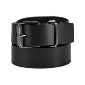 5026930 Calvin Klein Jeans Mens Leather Crinkle Dress Belt