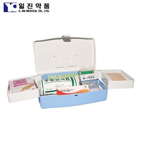 가정 학교 기관 회사 현장 TOP 구급함 4호 세트 구급상자 구급약 포함 약통