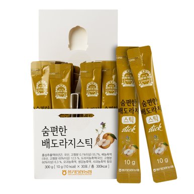 숨편한 배도라지스틱 배도라지청 300g(10g * 30포)