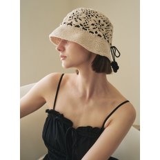 Manon Tied Crochet Hat (2 Colors)