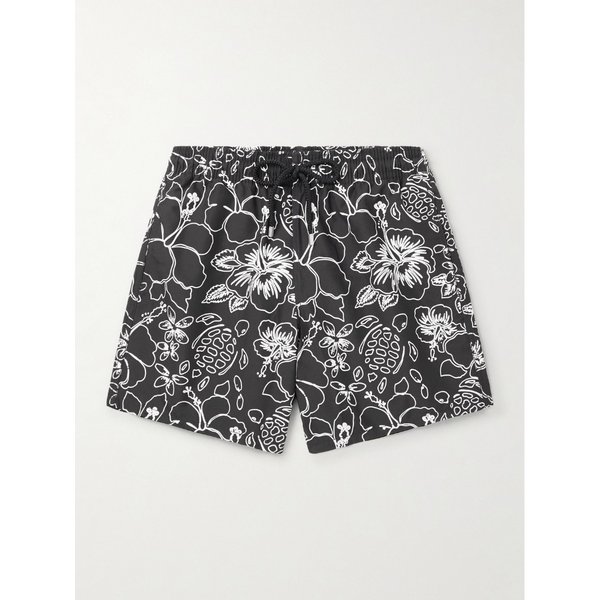 빌보콰 무레아 스트레이트 레그 미드 렝스 프린트 스윔 쇼츠 46376663162874800