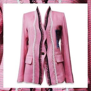 [곽현주컬렉션] 16F/W JULIET PATCH PINK JACKET[A]