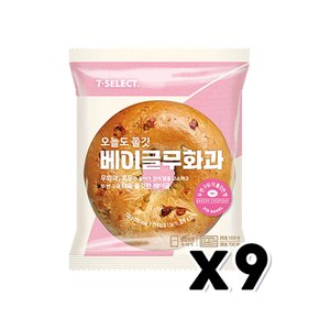 오늘도 쫄깃 베이글무화과 베이커리빵 115g x 9개