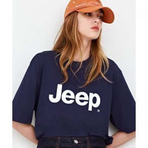 지프 JEEP 190g 빅 로고 반팔 티셔츠 JR5TSU091NA 224579